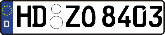 HD-ZO8403