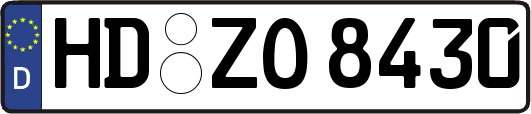 HD-ZO8430
