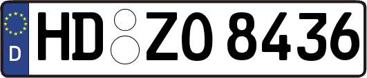 HD-ZO8436
