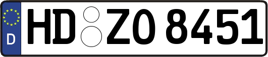 HD-ZO8451
