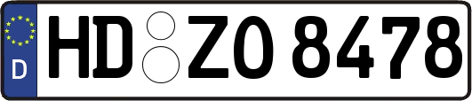 HD-ZO8478