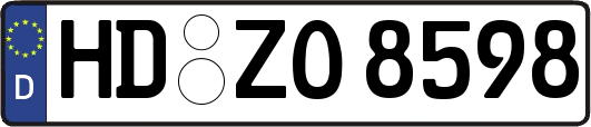HD-ZO8598