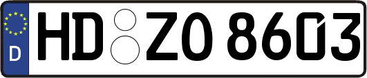 HD-ZO8603