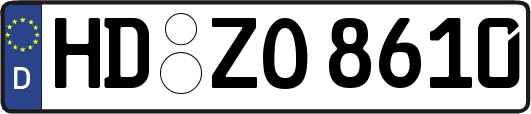 HD-ZO8610