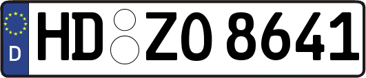 HD-ZO8641