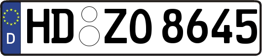 HD-ZO8645