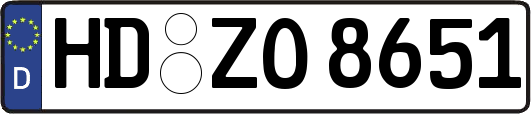 HD-ZO8651