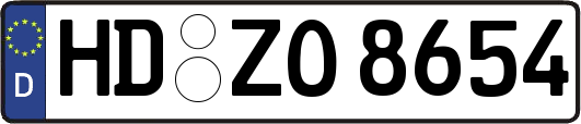 HD-ZO8654