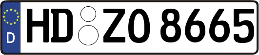 HD-ZO8665