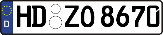 HD-ZO8670