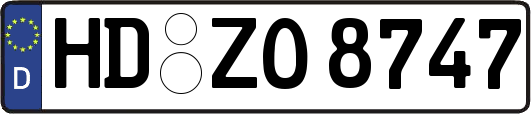 HD-ZO8747