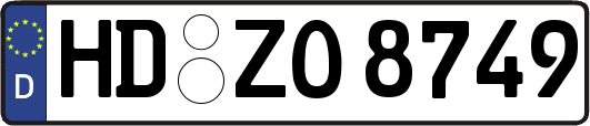 HD-ZO8749