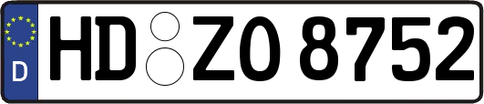 HD-ZO8752