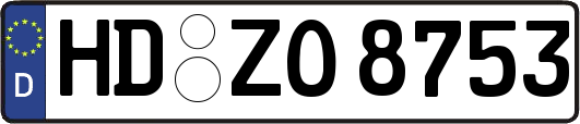 HD-ZO8753