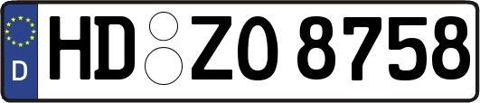 HD-ZO8758