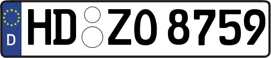 HD-ZO8759
