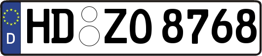 HD-ZO8768