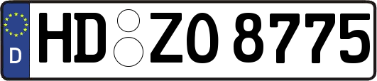 HD-ZO8775
