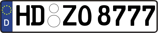 HD-ZO8777