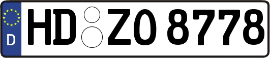 HD-ZO8778