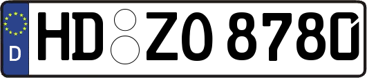 HD-ZO8780