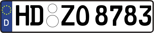 HD-ZO8783