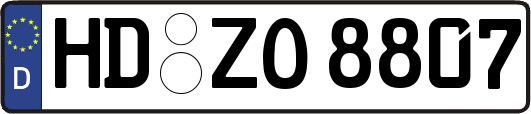 HD-ZO8807