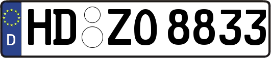 HD-ZO8833