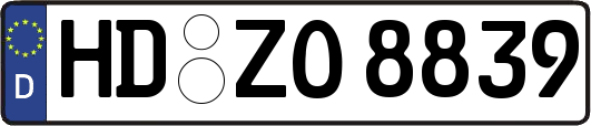 HD-ZO8839