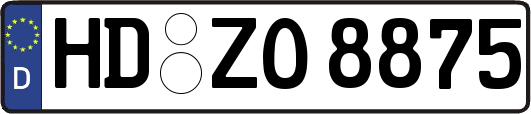 HD-ZO8875