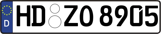 HD-ZO8905