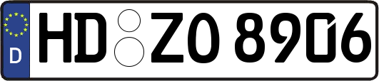 HD-ZO8906