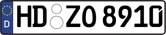 HD-ZO8910