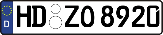 HD-ZO8920