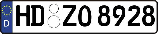 HD-ZO8928