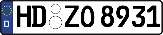 HD-ZO8931