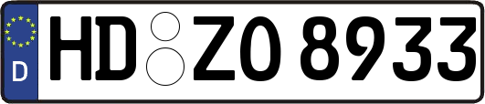 HD-ZO8933