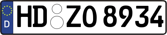 HD-ZO8934