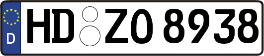 HD-ZO8938