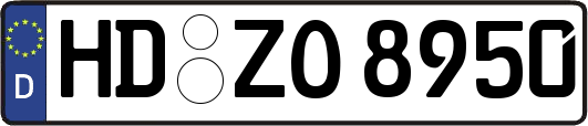 HD-ZO8950