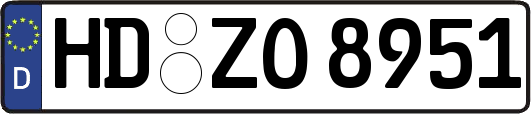 HD-ZO8951