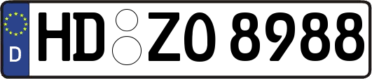 HD-ZO8988