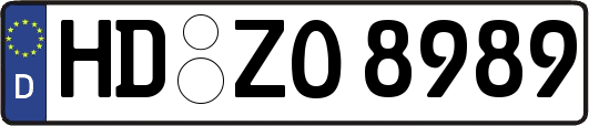 HD-ZO8989