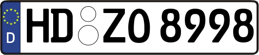 HD-ZO8998