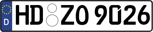 HD-ZO9026