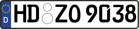 HD-ZO9038