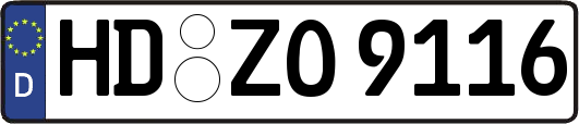HD-ZO9116