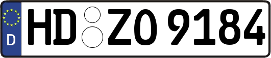 HD-ZO9184