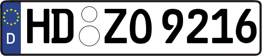 HD-ZO9216