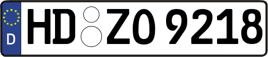 HD-ZO9218
